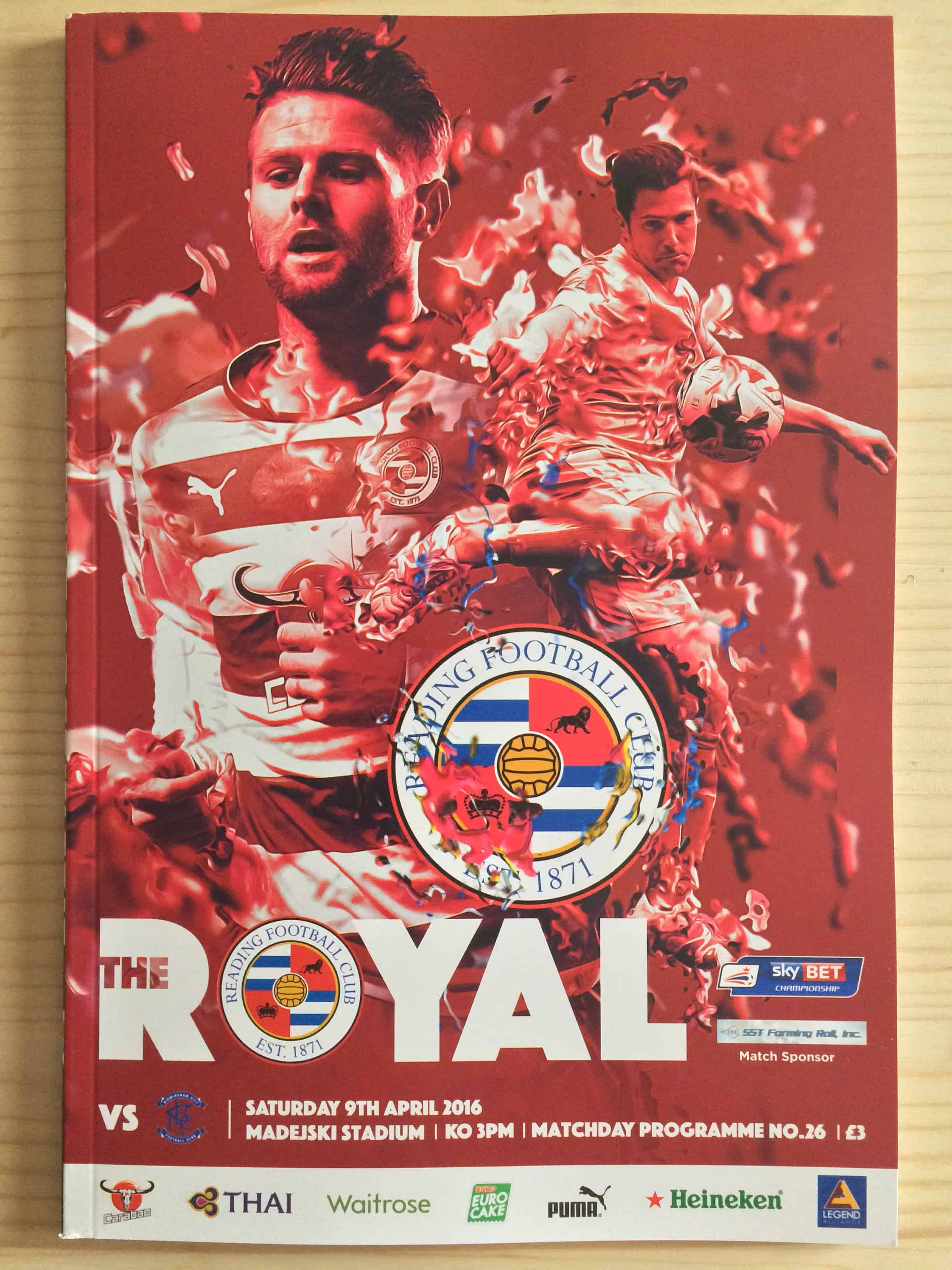 Reading FC v Birmingham City FC